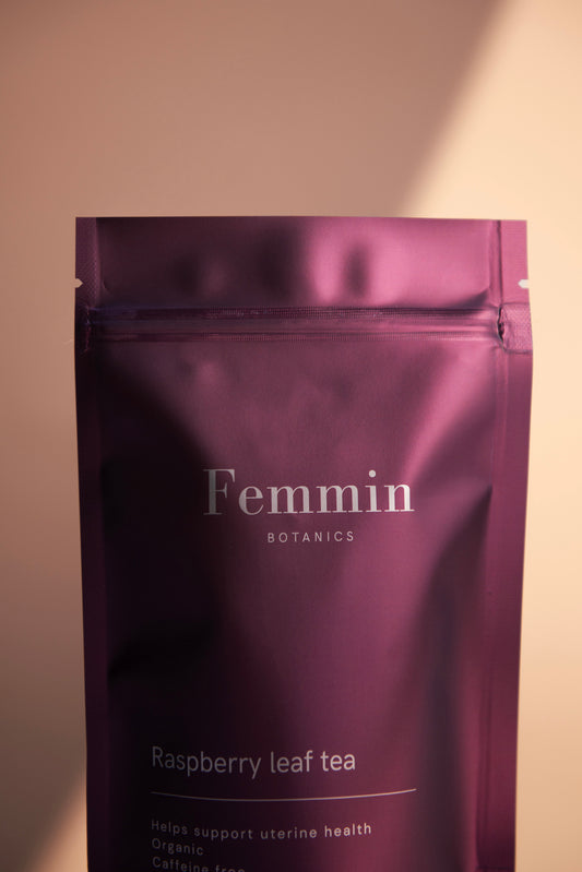 Organic raspberry leave tea